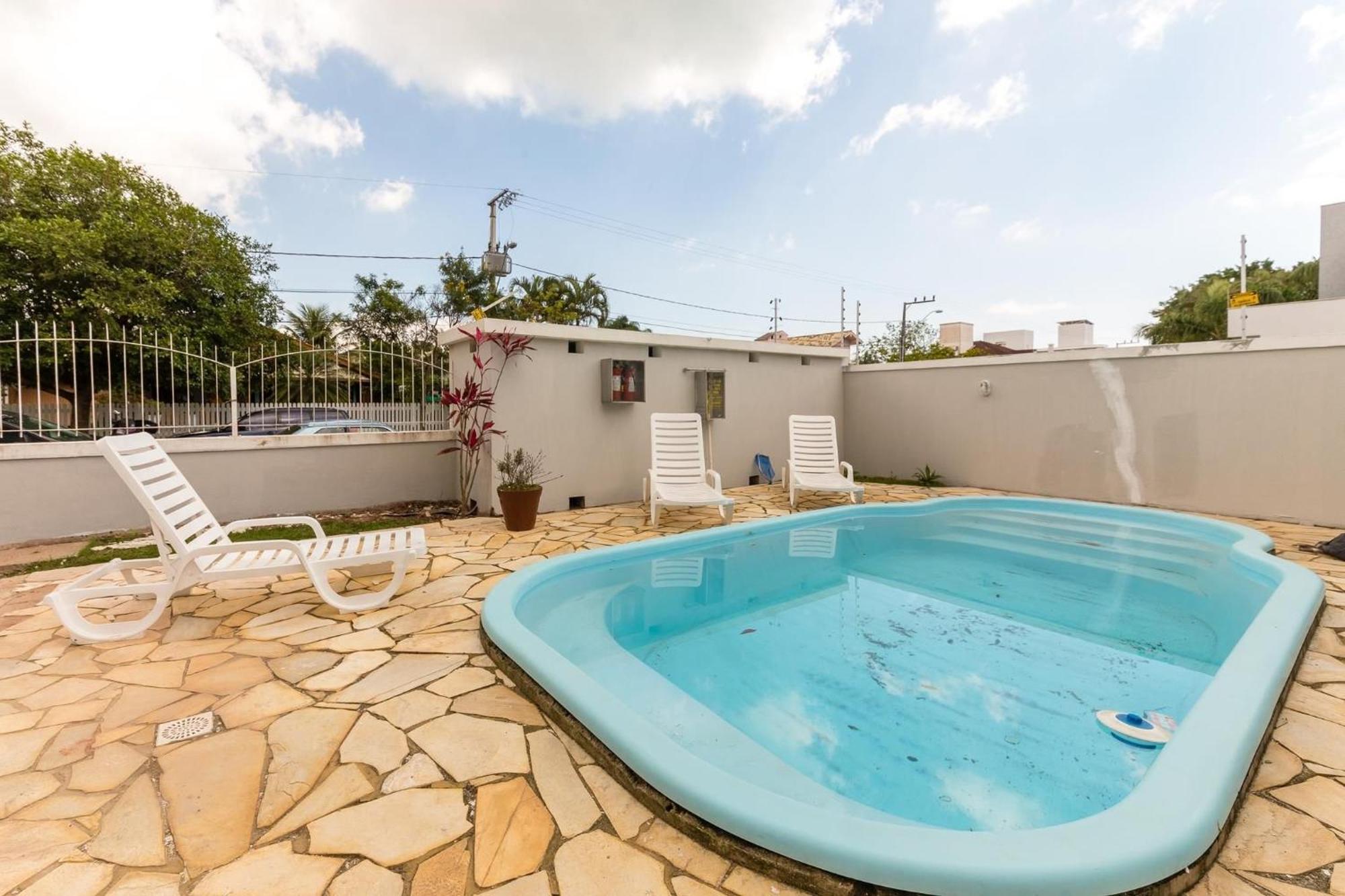 FlorianópolisBelo Apto C/ Piscina Em Jurere 800M Do Mar Chr101公寓 外观 照片